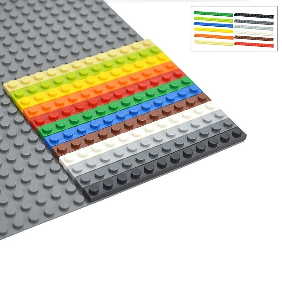 20pcs Thin 60479 Plate 1 X 12 Dots For LEGO Building Blocks Bricks Set DIY - Minifigure - - The Drift Art Co.