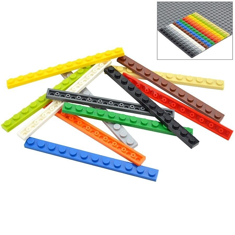 20pcs Thin 60479 Plate 1 X 12 Dots For LEGO Building Blocks Bricks Set DIY - Minifigure - - The Drift Art Co.
