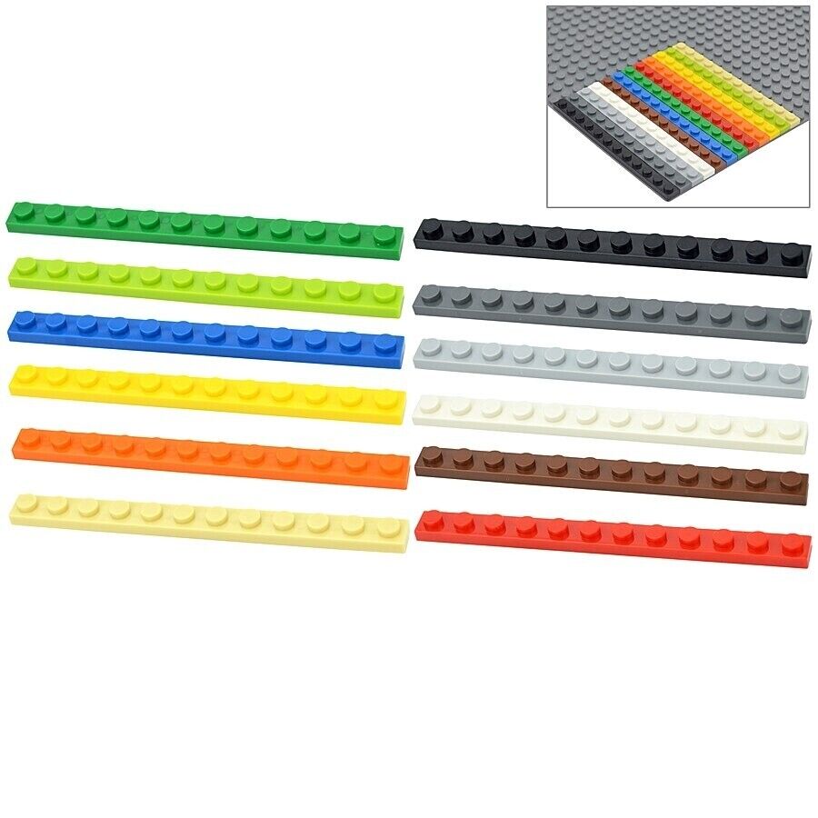 20pcs Thin 60479 Plate 1 X 12 Dots For LEGO Building Blocks Bricks Set DIY - - The Drift Art Co.