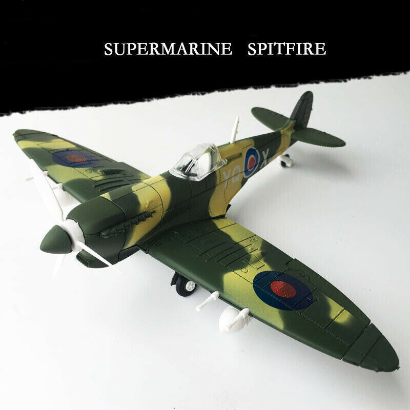 1pc 1/48 Scale World War Britain Spitfire Aircraft Plane Assembly Kit Model Toy | The Drift Art Co. 5