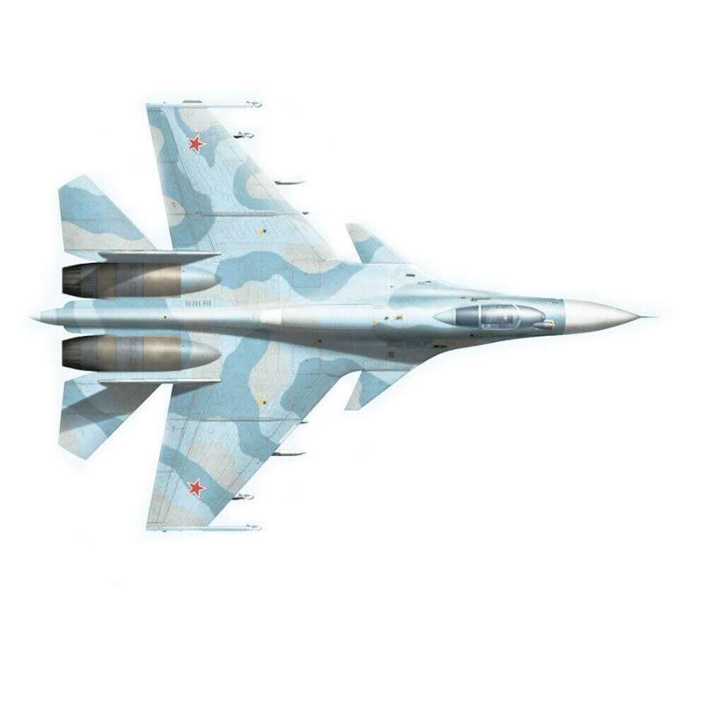 1/165 4D Su-33 Carrier-based fighter Aircraft Plane Assembly Kit Model Art Toy - The Drift Art Co.