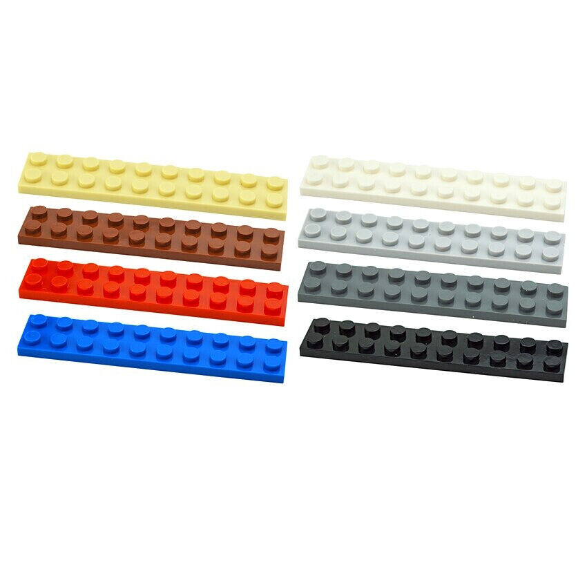 36pcs Classic Style 2x10 3832 Building Blocks dots base plate - Various Types - Minifigure - - The Drift Art Co.