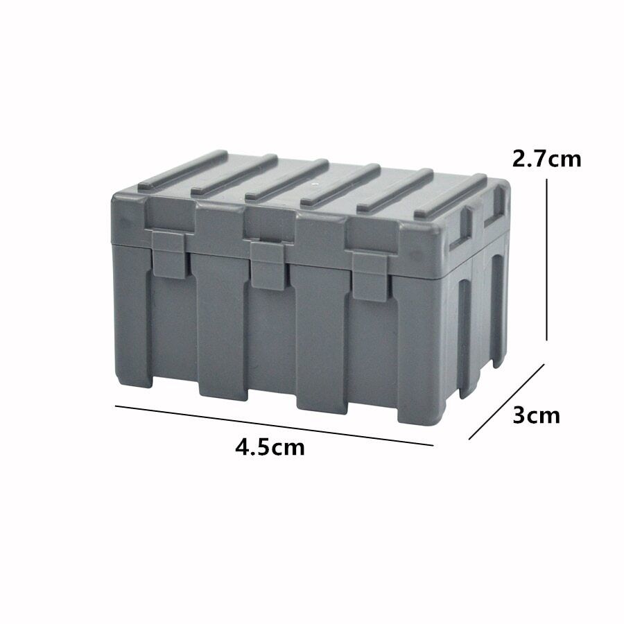 4pcs Military Weapons Case Guns Box SWAT Police Army MOC Building Blocks Toy DIY - - The Drift Art Co.