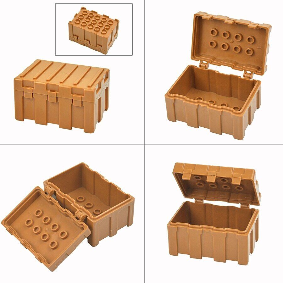 4pcs Military Weapons Case Guns Box SWAT Police Army MOC Building Blocks Toy DIY - - The Drift Art Co.