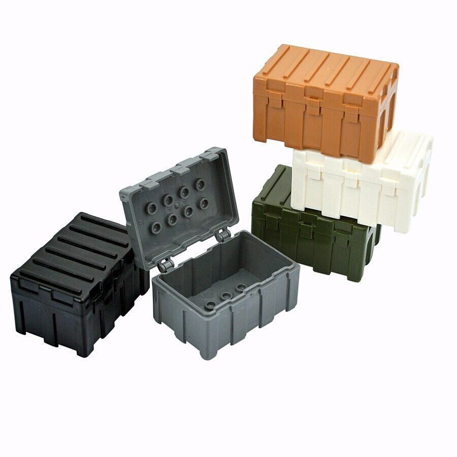 4pcs Military Weapons Case Guns Box SWAT Police Army MOC Building Blocks Toy DIY - - The Drift Art Co.