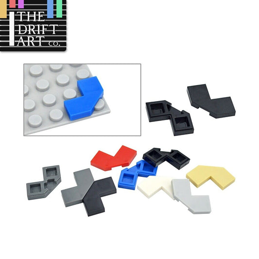 50pcs MOC 2x2 Corner smooth Tile 27263 Educational Building Blocks Brick Toy DIY -  - The Drift Art Co.