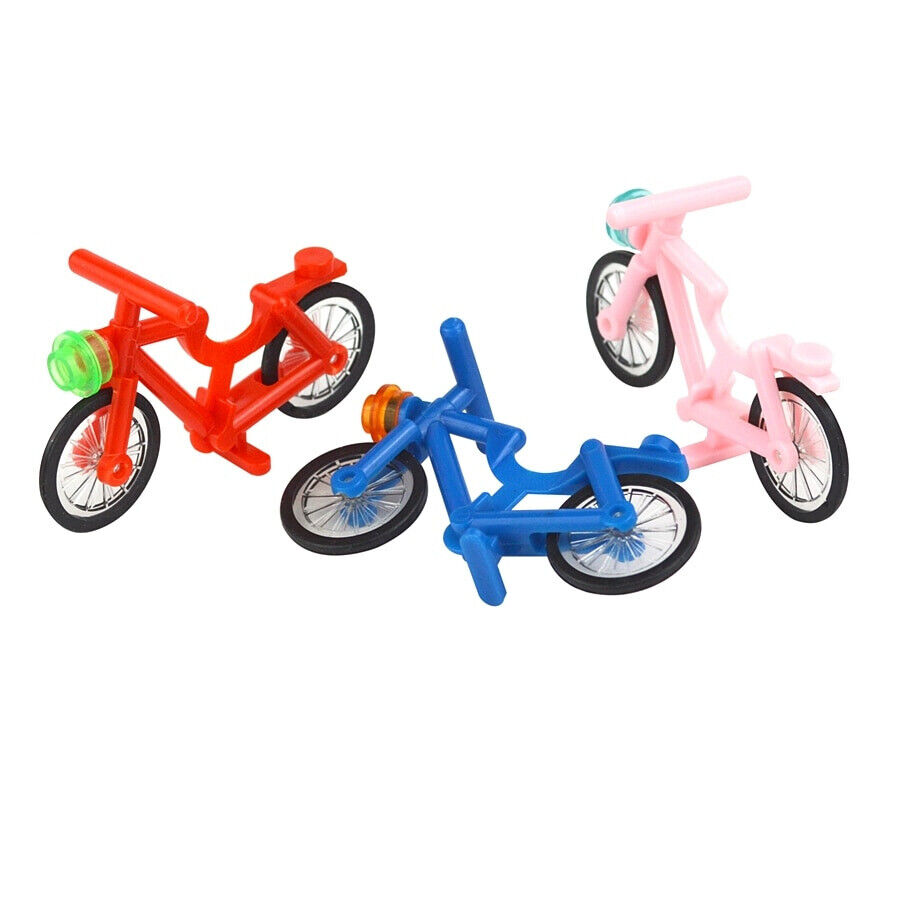 6pcs Vehicle City Bike Bicycle MOC 4719 parts For Building Blocks Brick Toy DIY - - The Drift Art Co.#variant_sku#