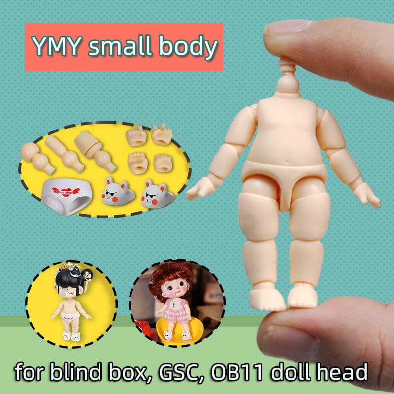 Body - Small YMY body suitable For GSC Head BJD OB Obitsu 11 Ymy Toy Doll - - The Drift Art Co.