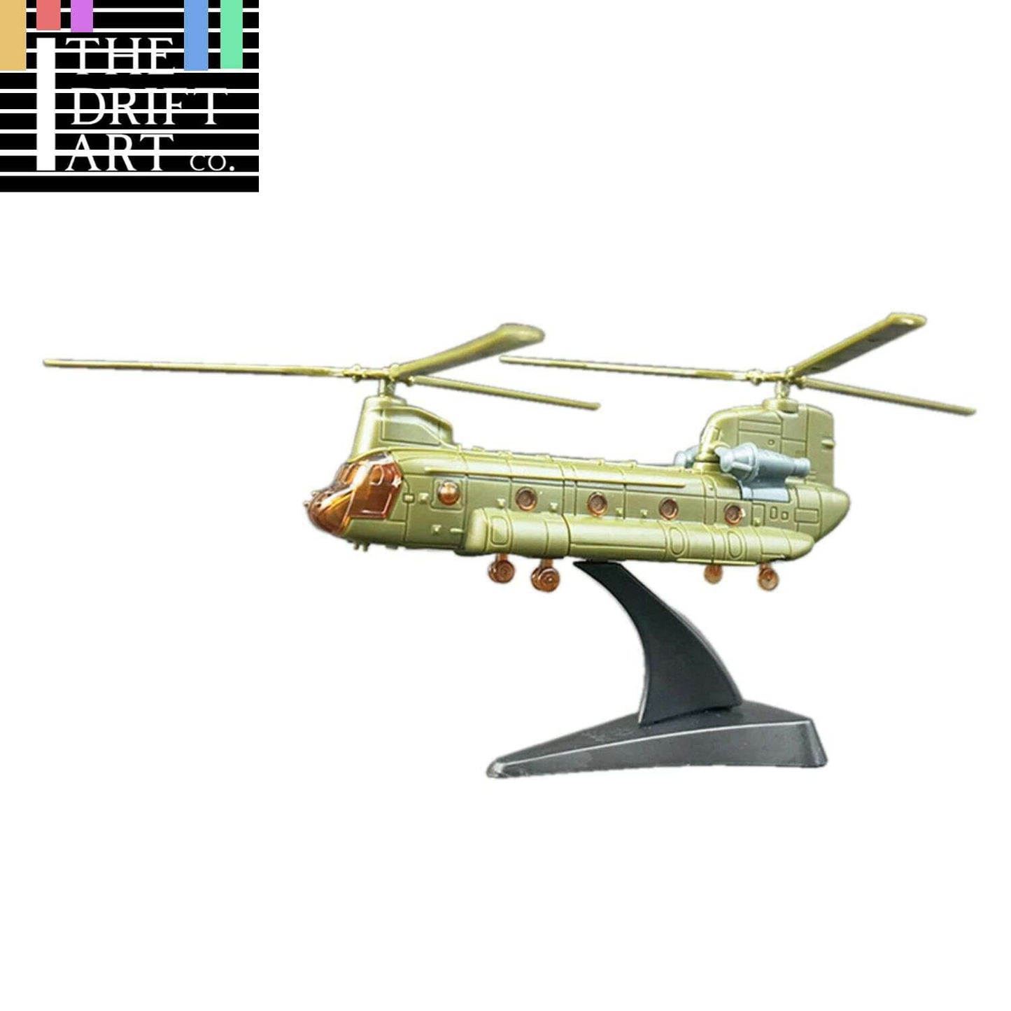 Boeing CH-47 Chinook 4D Helicopter Aircraft Plane Assembly Kit Model Art Toy - - The Drift Art Co.#variant_sku#