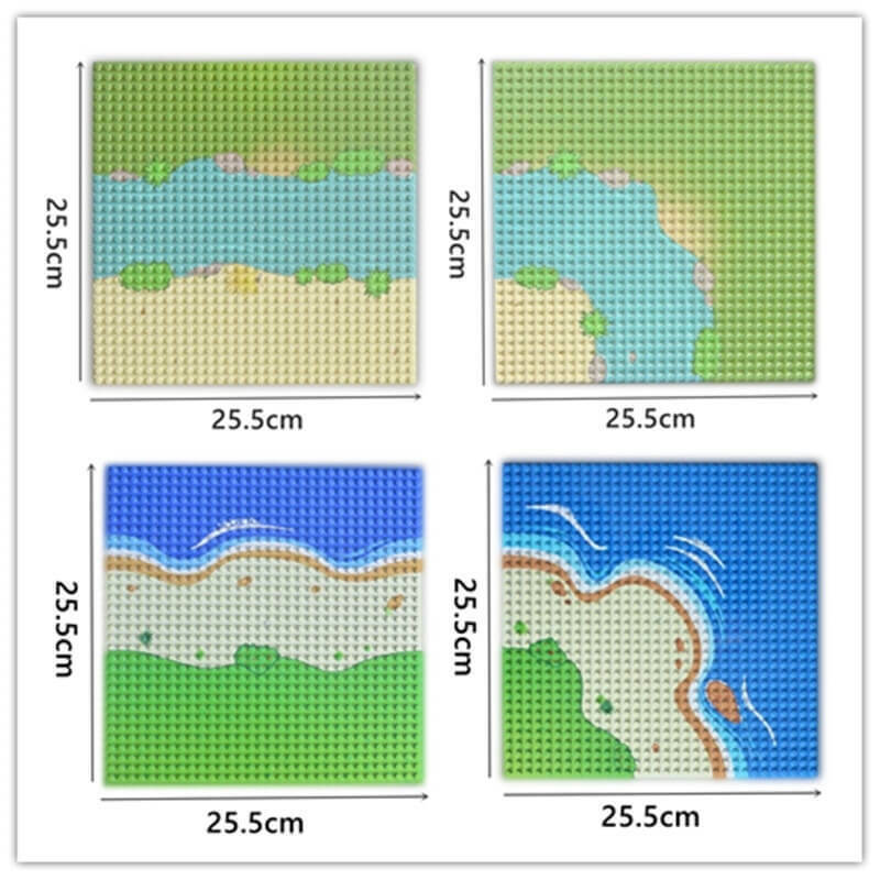 City Parts for LEGO Kits Seaweed grass Bush Leaf base bricks Building Blocks DIY - LEGO (R) Bricks, Pieces & Parts - - The Drift Art Co.