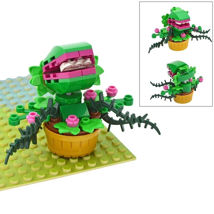 City Venus Flytrap Parts for LEGO Kits Flower plant bricks Building Blocks DIY - - The Drift Art Co.#variant_sku#