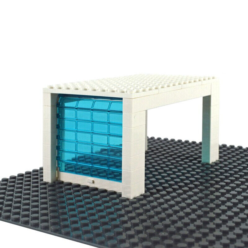 Classic Car Rolling gate Garage Door Parts for Lego Sets Building Block Sets DIY - - The Drift Art Co.