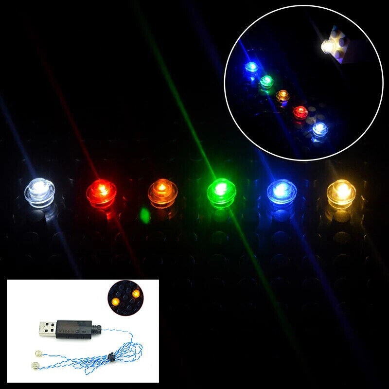 LED Lamps City Street Led Light Lamp Saber Educational Building Blocks Brick Toy - Minifigure - - The Drift Art Co.