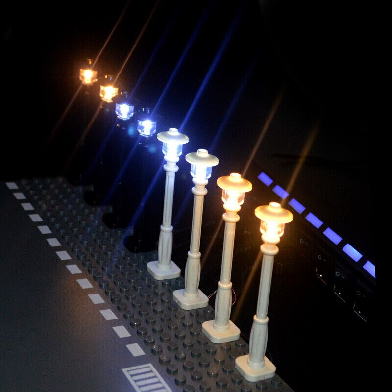 LED Lamps City Street Led Light Lamp Saber Educational Building Blocks Brick Toy - Minifigure - - The Drift Art Co.