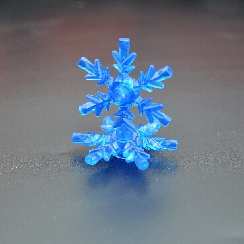 MOC Snowflake Ice Crystal 42409 City Part For Lego Sets Building Blocks Sets DIY -  - The Drift Art Co.
