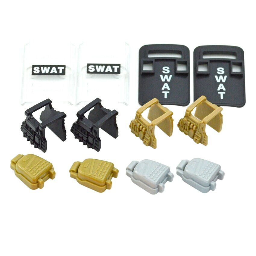 Military Dog Shield Rifle Guns Army WW2 Soldier Figures Building Blocks Toy DIY - - The Drift Art Co.#variant_sku#