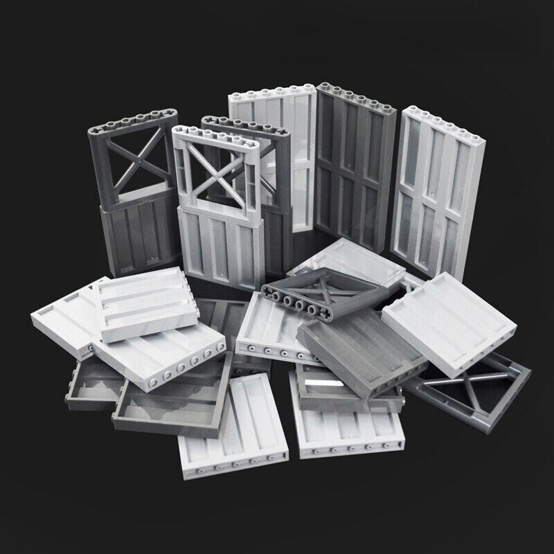 Military House Parts 23405 64448 Fence 1x6x5 Girder Figures Building Blocks Toy - - The Drift Art Co.