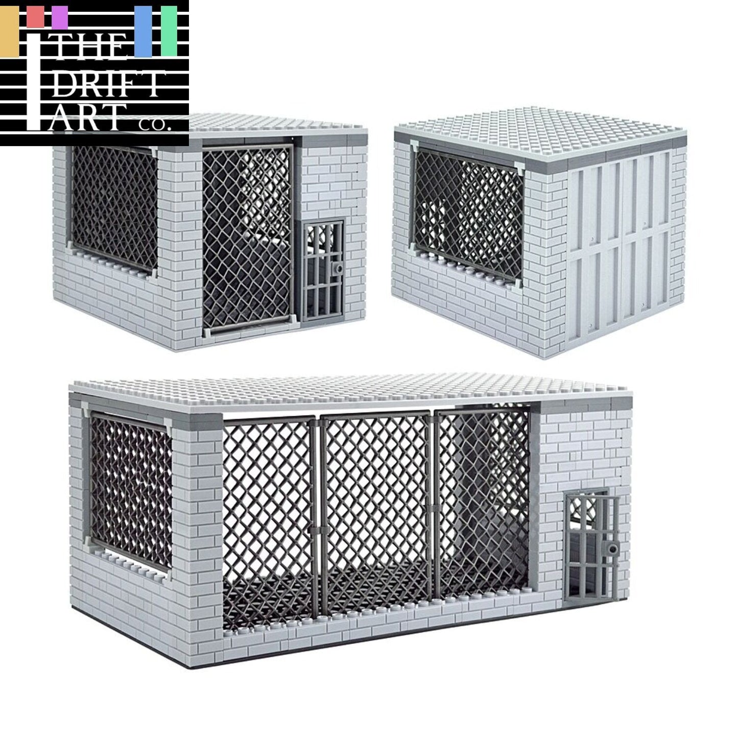Military Sentry Tower Prison Army Soldier For LEGO Building Blocks Brick Toy DIY - - The Drift Art Co.