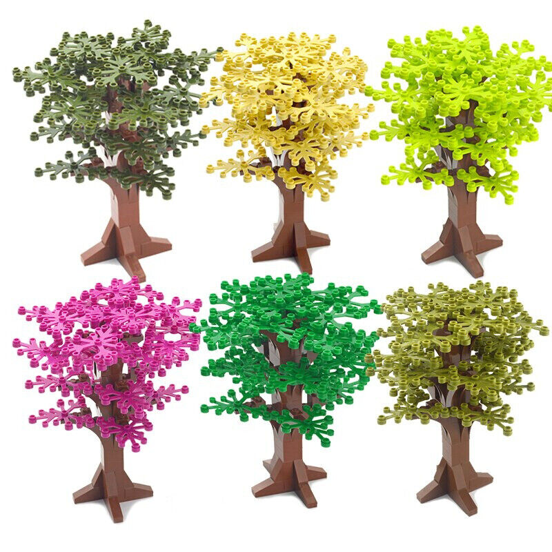 Plant Tree Leaf Flower Parts for Lego Sets 30176 3741 Building Blocks Sets DIY - - The Drift Art Co.