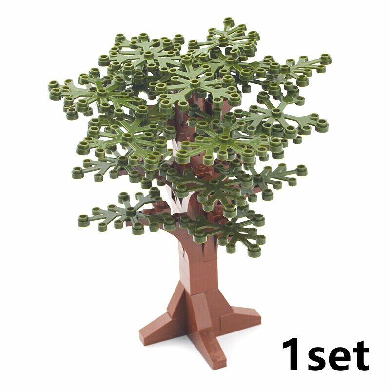 Plant Tree Leaf Flower Parts for Lego Sets 30176 3741 Building Blocks Sets DIY - - The Drift Art Co.