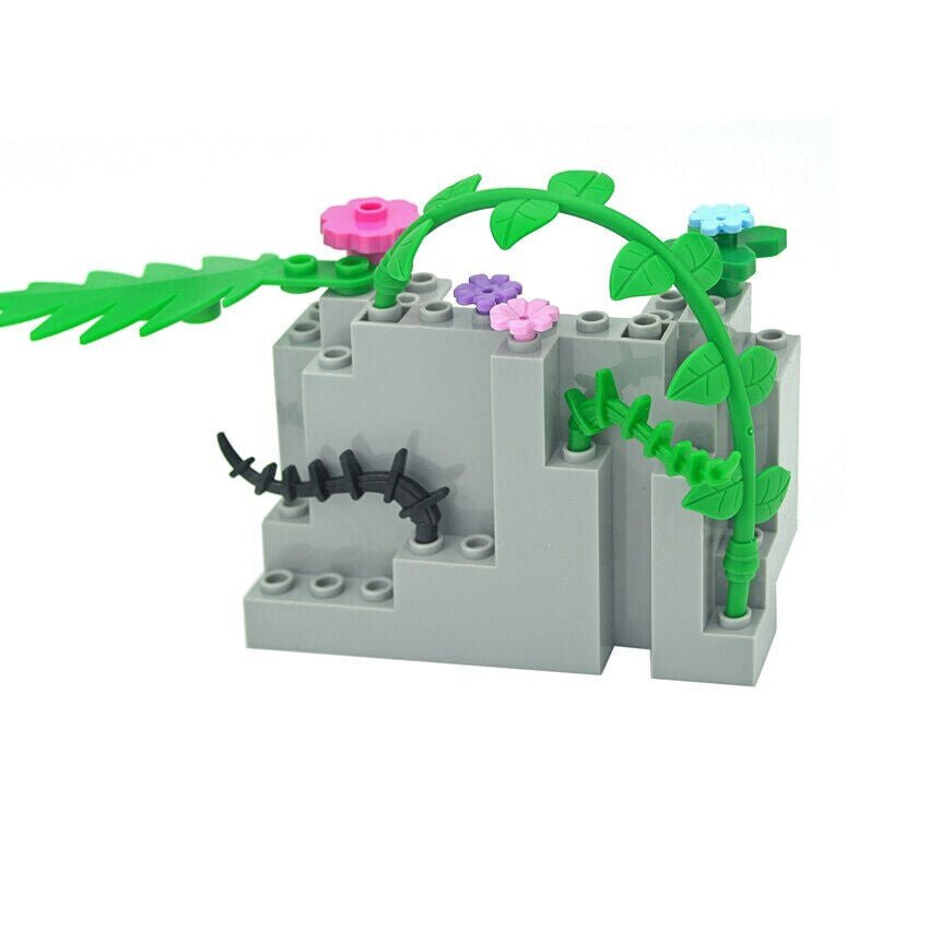 Plant Tree Leaf Flower Parts for Lego Sets 30176 3741 Building Blocks Sets DIY | The Drift Art Co. 4