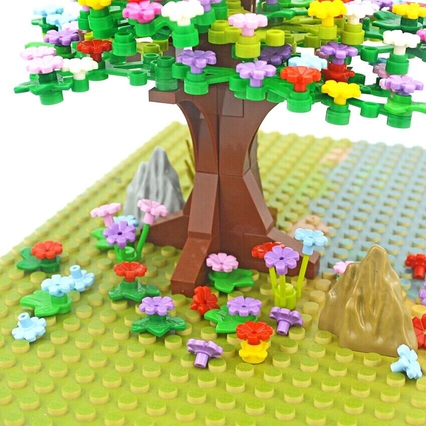 Sakura Flowers Blossom Cherry 32606 Tree For Lego Sets Building Blocks Sets DIY - - The Drift Art Co.