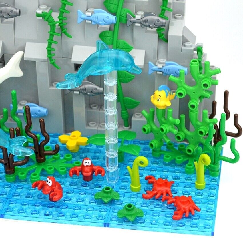 Sea Animals Fish Shark Rainforest for LEGO Kits Building Blocks Bricks Set DIY - - The Drift Art Co.