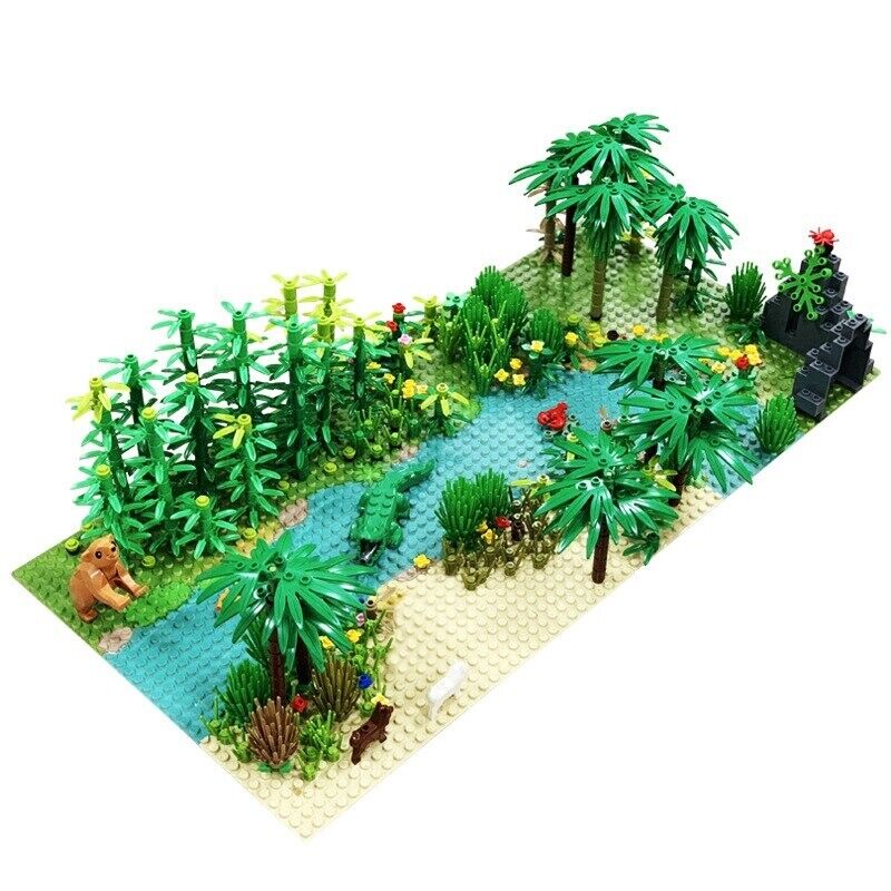 Sea Animals Fish Shark Rainforest for LEGO Kits Building Blocks Bricks Set DIY - - The Drift Art Co.