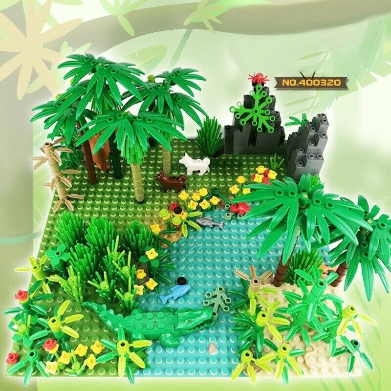 Sea Animals Fish Shark Rainforest for LEGO Kits Building Blocks Bricks Set DIY - - The Drift Art Co.