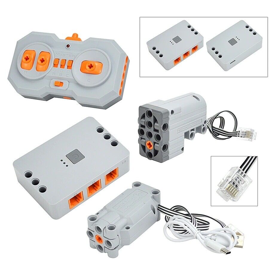 Servo Motor Remote Control Engine Set For Lego Kit Building Blocks Model Set DIY - - The Drift Art Co.#variant_sku#