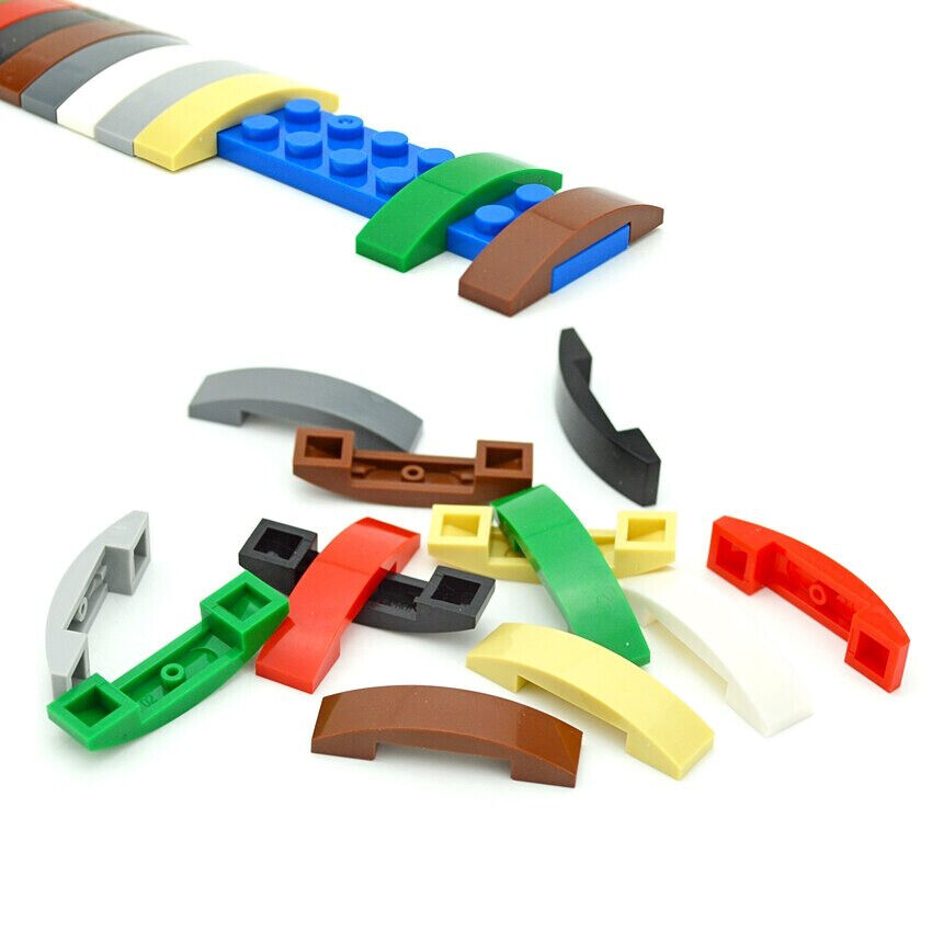 Slope Curved Hyperboloid Technic Part for 4x1 93273 Brick Building Blocks Set - - The Drift Art Co.