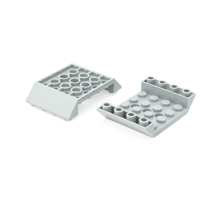 Slope Inverted 6x4 Reverse 60219 w Holes Building Block Bricks Toy Sets Kids DIY - - The Drift Art Co.#variant_sku#