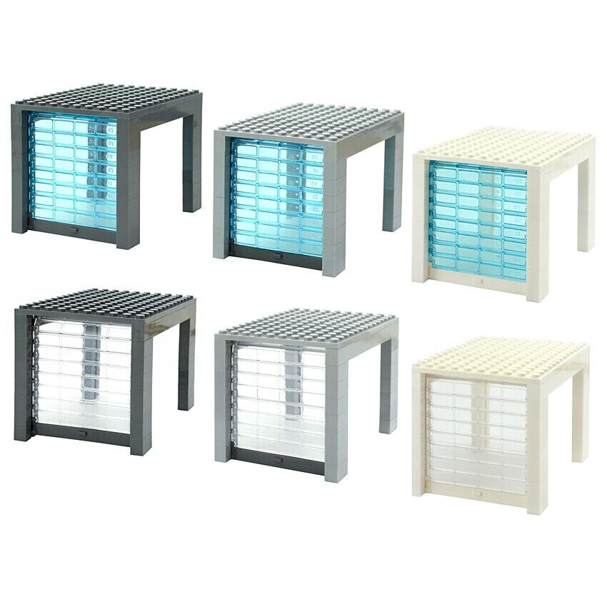 Stackable Car Rolling gate Garage Door Parts for Lego Building Block Sets DIY - LEGO (R) Bricks, Pieces & Parts - - The Drift Art Co.