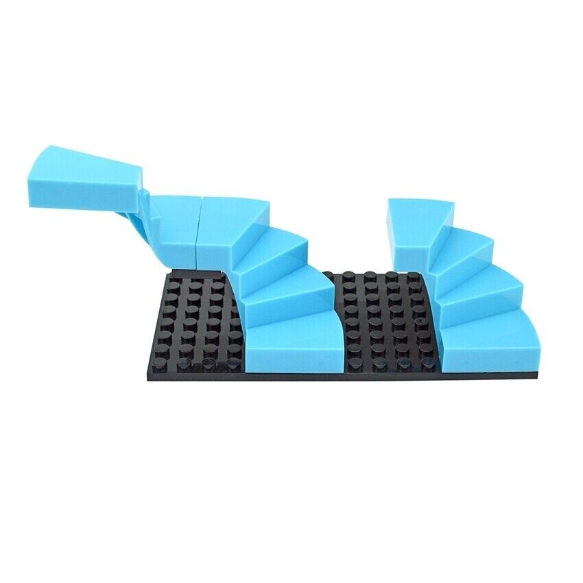 Staircase Stairs 6x6x4 28466 MOC City for Lego Kits Building Block Brick Set DIY - LEGO (R) Bricks, Pieces & Parts - - The Drift Art Co.