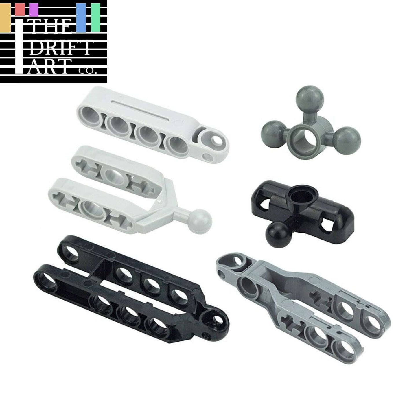 Steering Shock Absorber Arm 6571 6572 32195 57515 Building Blocks Brick Set DIY - - The Drift Art Co.