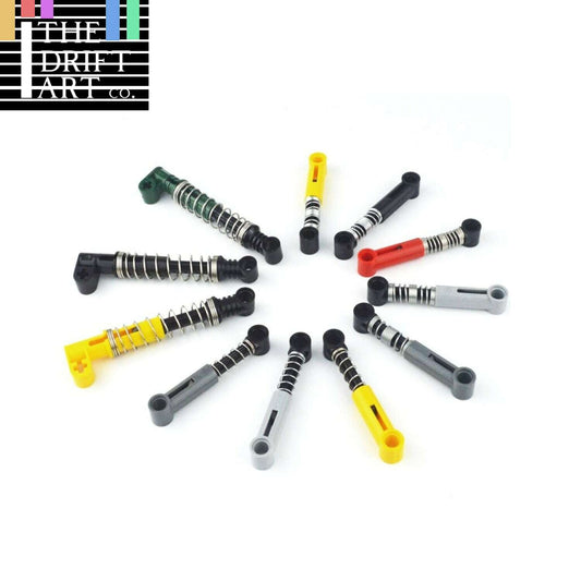 Tech Hard Spring Shock Absorber Building Blocks Bricks Toy DIY - Various colors -  - The Drift Art Co.