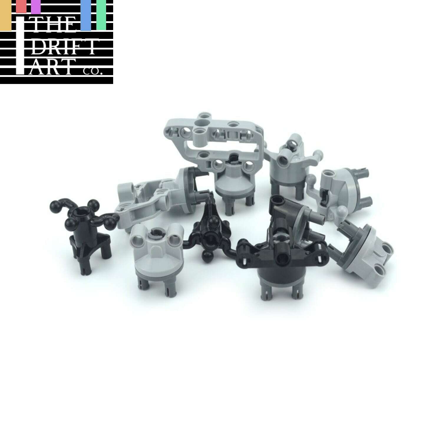 Technic 4pcs Suspension Steering Hub Axle for Lego Kit Building Blocks Sets DIY - LEGO (R) Bricks, Pieces & Parts - - The Drift Art Co.