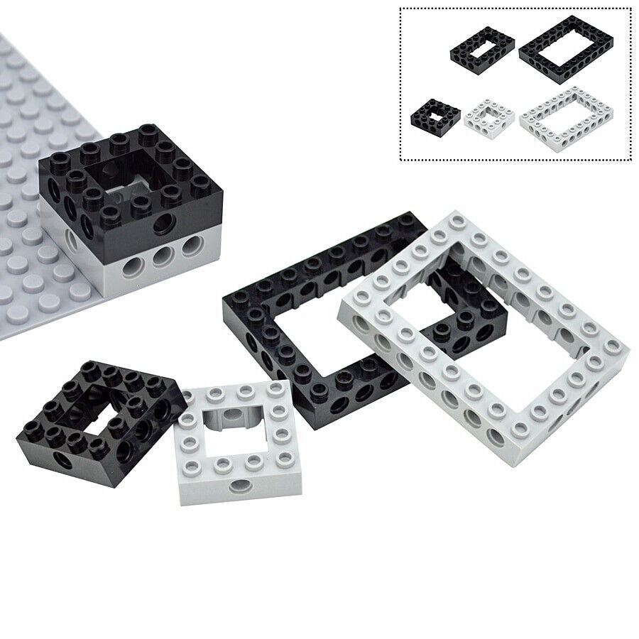 Technic 4x4 6x8 Frame 32324 32531 w Holes Parts for Building Blocks Brick Sets - - The Drift Art Co.