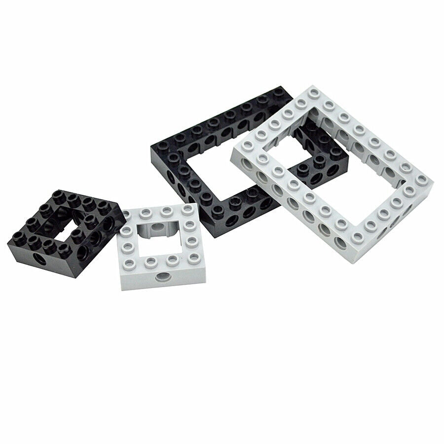 Technic 4x4 6x8 Frame 32324 32531 w Holes Parts for Building Blocks Brick Sets - - The Drift Art Co.