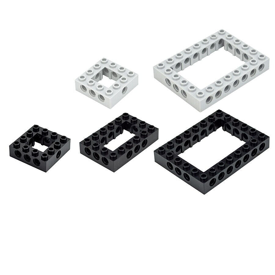 Technic 4x4 6x8 Frame 32324 32531 w Holes Parts for Building Blocks Brick Sets - - The Drift Art Co.