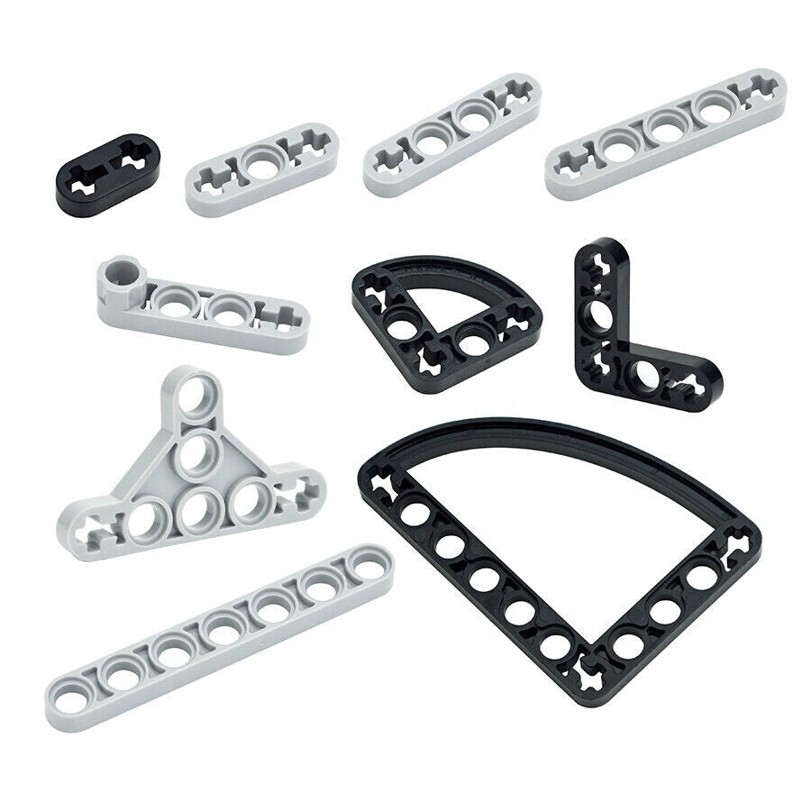 Technic Beam Thin Axle Hole L-shape Part 32251 for Lego Kits Building Blocks Set - - The Drift Art Co.
