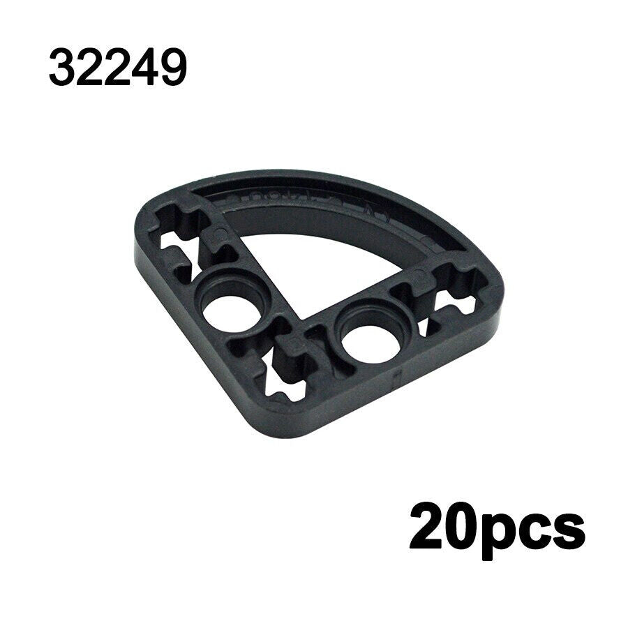 Technic Beam Thin Axle Hole L-shape Part 32251 for Lego Kits Building Blocks Set - - The Drift Art Co.