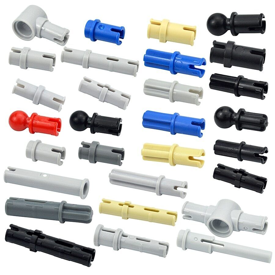 Technic Bulk Pin Peg Axle Connectors 2780 3673 for Lego Kit Building Blocks Set - LEGO (R) Complete Sets & Packs - - The Drift Art Co.