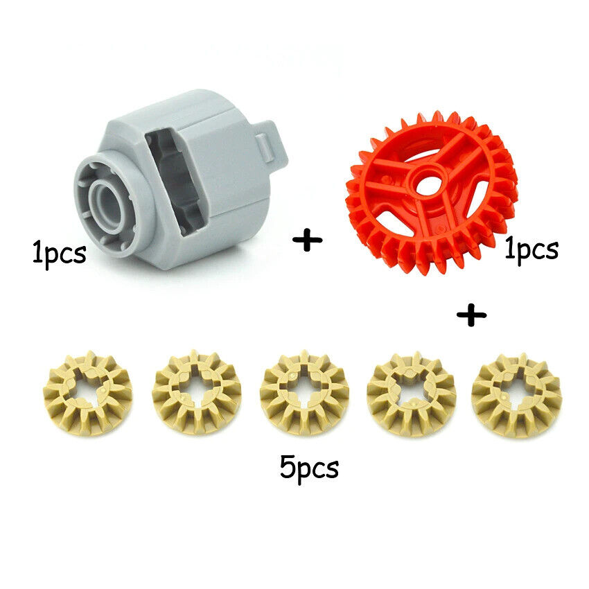 Technic Differential Gear-28 Teeth Round Axle for Lego Kit Building Blocks Sets - - The Drift Art Co.