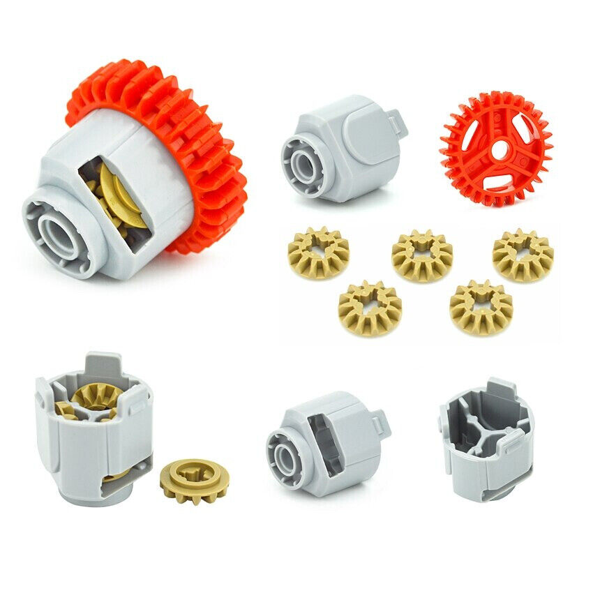 Technic Differential Gear-28 Teeth Round Axle for Lego Kit Building Blocks Sets - - The Drift Art Co.