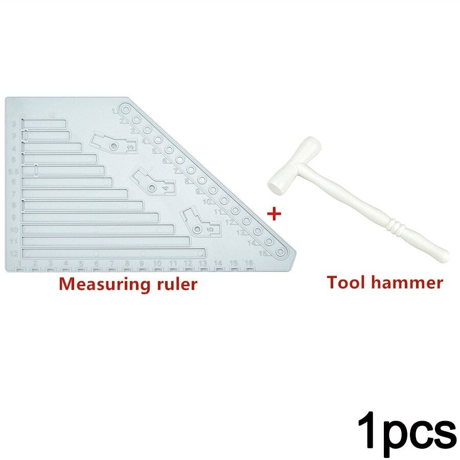 Technic Measuring Ruler Plastic Measuring Board Tool for Building Blocks Set DIY - - The Drift Art Co.#variant_sku#