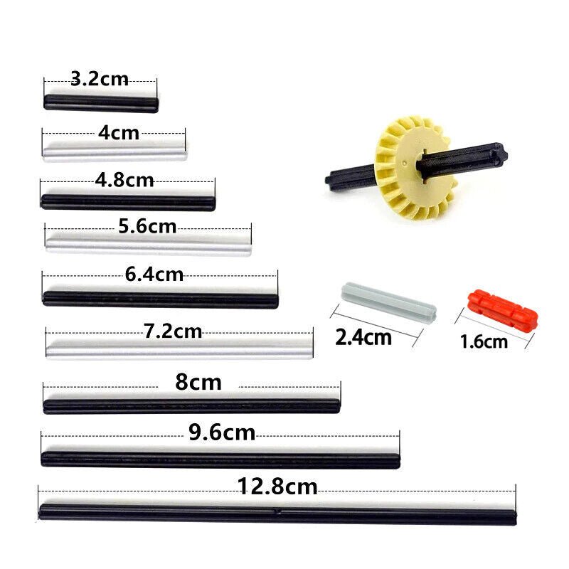 Technic Part for Lego Kits Cross Axle Rod Shafts connector Building Blocks Set - - The Drift Art Co.