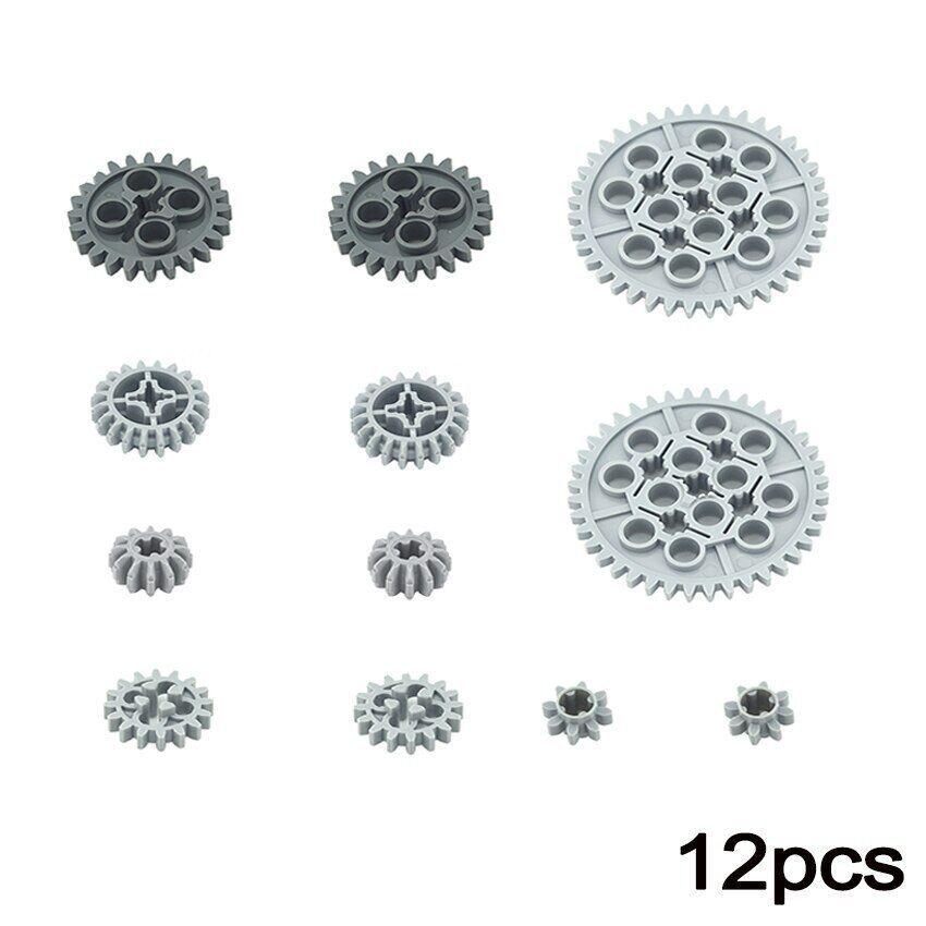 Technic Parts Bulk Gear for Lego Kits Liftarm Beam Axle Panel Building Block Set - LEGO (R) Bricks, Pieces & Parts - - The Drift Art Co.