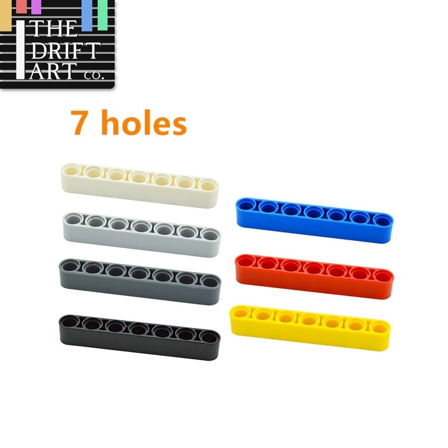 Technic Parts for 32524 1x7 beam Studless Liftarm Truck Building Blocks Sets - - The Drift Art Co.