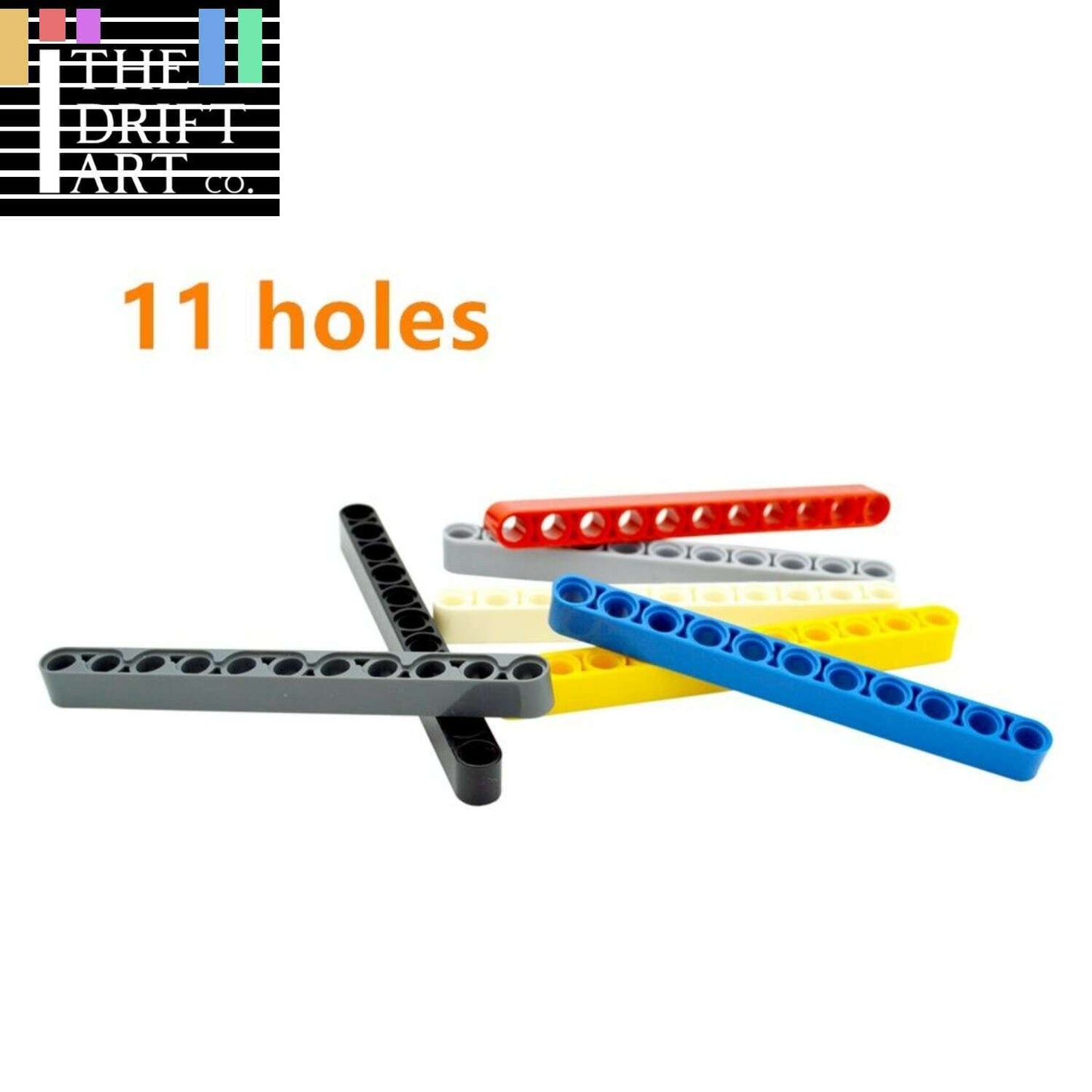 Technic Parts for 32525 1x11 Hole Arm Liftarm Thick Building Blocks Sets - - The Drift Art Co.
